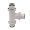 Split Swimming Pool Hose Plunger Valve 2 In 1 T Shape Hose Plunger Valve Replacement for for Filter