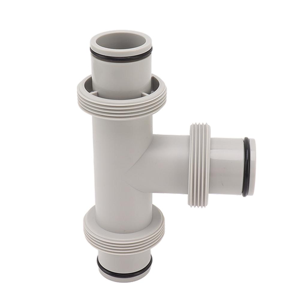 Split Swimming Pool Hose Plunger Valve 2 In 1 T Shape Hose Plunger Valve Replacement for for Filter