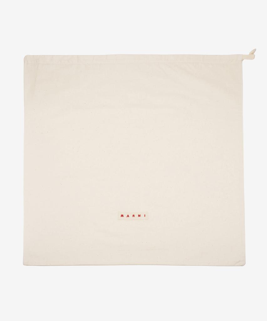 Marni Small Raffia Shopper Tote Bag - Natural:White:Rust / Shmp0121L0P6769Zo761