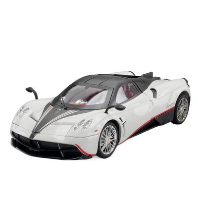 1/18 Pagani Huayra Dinastia Supercar Модель автомобиля из сплава Игрушечная машина Литье под давлением Металлические литьевые звуковые и световые игрушки для детей Транспортное средство