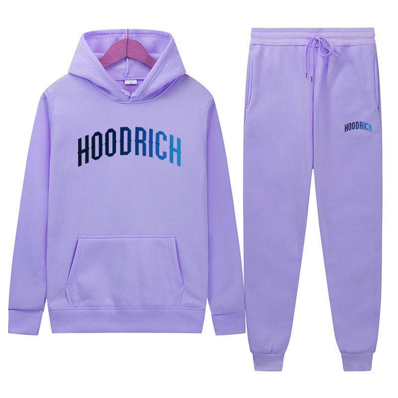 Комплект из двух предметов: Худи и Свитшот с принтом Hoodrich