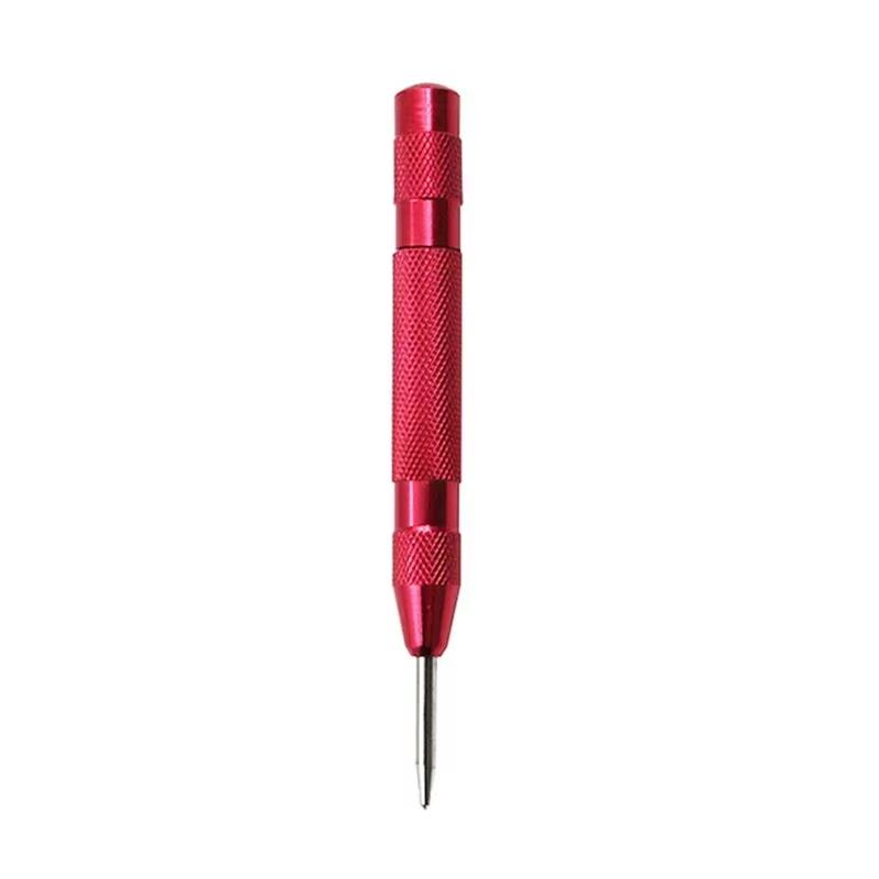 Automatic Center Punch Non-Slip Metal Punch Woodworking Tool Hand Tool For Wood Metal Steel Aluminum