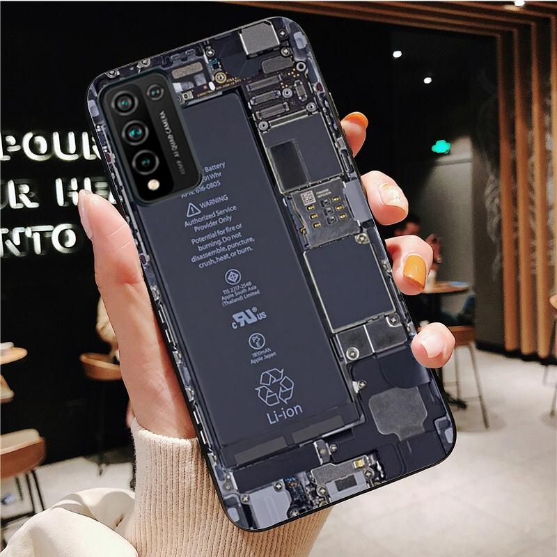 Чехол для телефона с аккумулятором для Huawei Honor X9 X8 X7 X6 70 50 60 Pro 10X 20 Lite 20 Pro 8X 9X 9A 9S 10i, материнская плата, принципиально