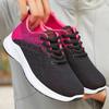 Women's Shoes  Spring New Casual Sports Shoes Breathable Flying Woven Sports Shoes Fashion Student Shoes