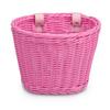 Hand Woven Bicycle Basket Large Capacity Strong Load Bearing Easy Installation Handlebar Bike Front Basket Replacement