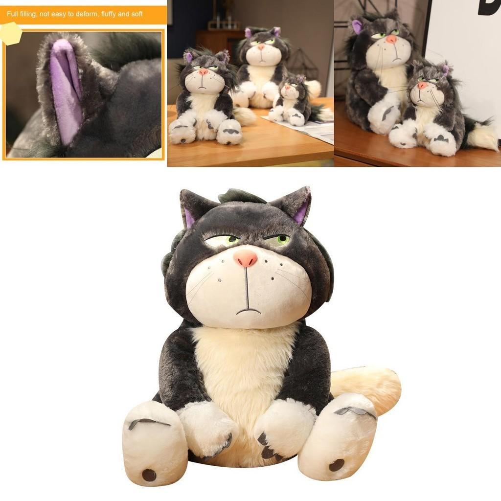 Disney Bad Cat Plush Toy Soft Stuffed Doll Gift Perfect For Kids And Adults