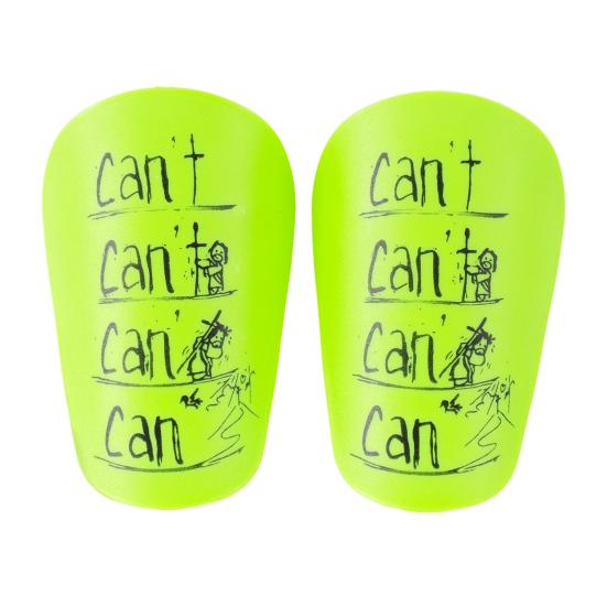 1 пара мини-футбольных щитков для голени с буквами, противоскользящих для детей, подростков, взрослых игроков, миниатюрные накладки на голени, защитные приспособления для футбольных игр, защитное оборудование