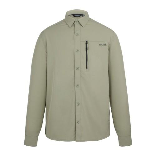 Regatta Mens Light Insect Repellent Long-Sleeved Travel Shirt