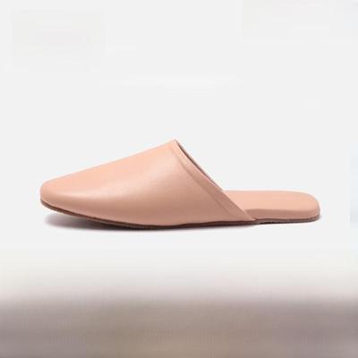 Мужские и женские домашние тапочки из овчины - Дышащая кожа для дома