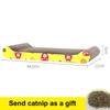 Cat Scratcher Toys Pet Scratching Board Corrugated Cardboard Pad Grinding Nails Interactive Protecting Furniture Cats Toys