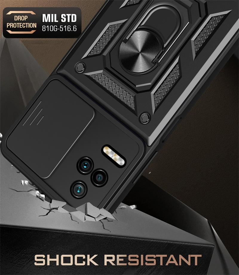 Для Xiaomi POCO F4 5G чехол с магнитным кольцом, кронштейн, броня, задняя крышка для Poco Poko Pocco Little F4 F 4, защитная оболочка для камеры