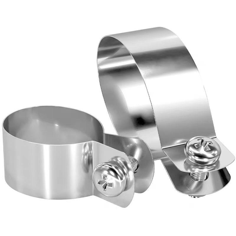 Зажим для заземляющей трубы из нержавеющей стали 304 и кронштейн-зажим