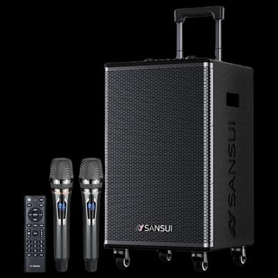 Портативная караоке-колонка SANSUI E15, штекер CN (адаптер в комплекте)