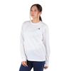 Футболка с длинным рукавом North Back Square Logo L [The Face], Белая,