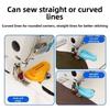 Built-In Seam Ripper Magnetic Sewing Track Sewing Guide Ruler  Sewing Machine Accessories