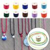 SHANGSHU 1 Roll 45mx0.88mm Nylon Cord Thread Chinese Knot Macrame Bracelet Braided Cord