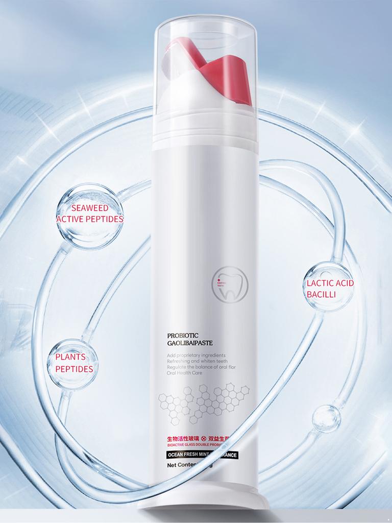Пробиотическая зубная паста для ухода за полостью рта, тюбик 120 г - Бережно очищает зубы и поддерживает здоровье десен