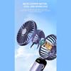 Usb Handheld Mini Fan Foldable Portable Camping Electric Fans 5 Speed Usb Rechargeable Fan With Phone Stand And Display Screen