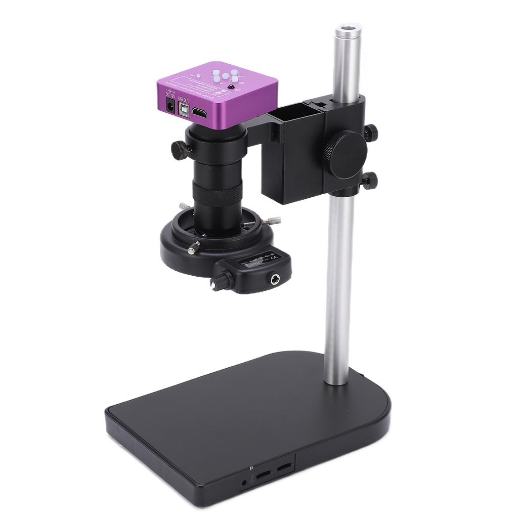 51MP USB Digital Microscope Camera Adjustable Stand with LED Light for Jewelry Mobile Phone Repair