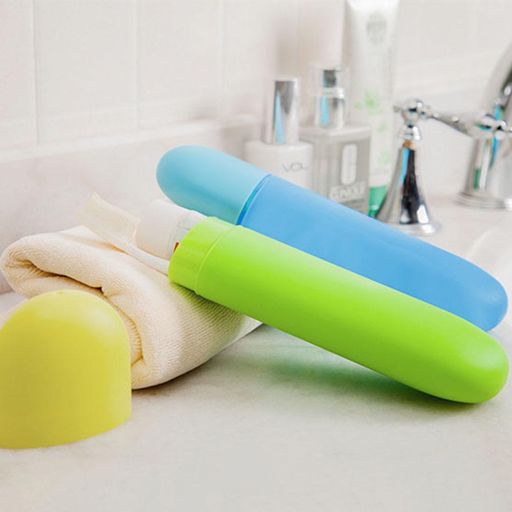 Портативный туристический органайзер для зубной щетки и пасты