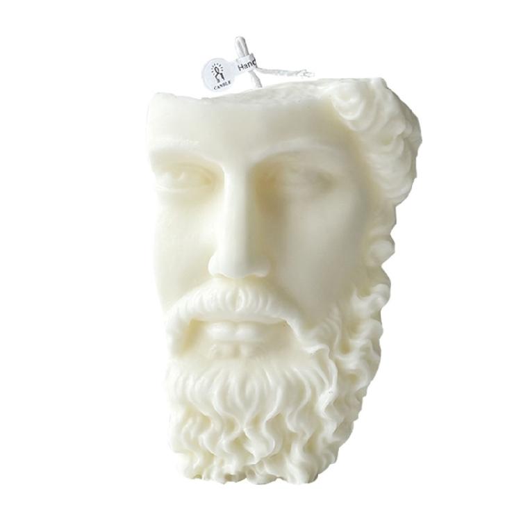 Силиконовые формы для свечей в виде человеческого лица для изготовления эпоксидной смолы, для свечей, мыла, многофункциональная силиконовая форма, термостойкая