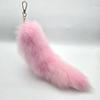 Брелок-подвеска в виде лисьего хвоста и аксессуар-шарм для сумочки