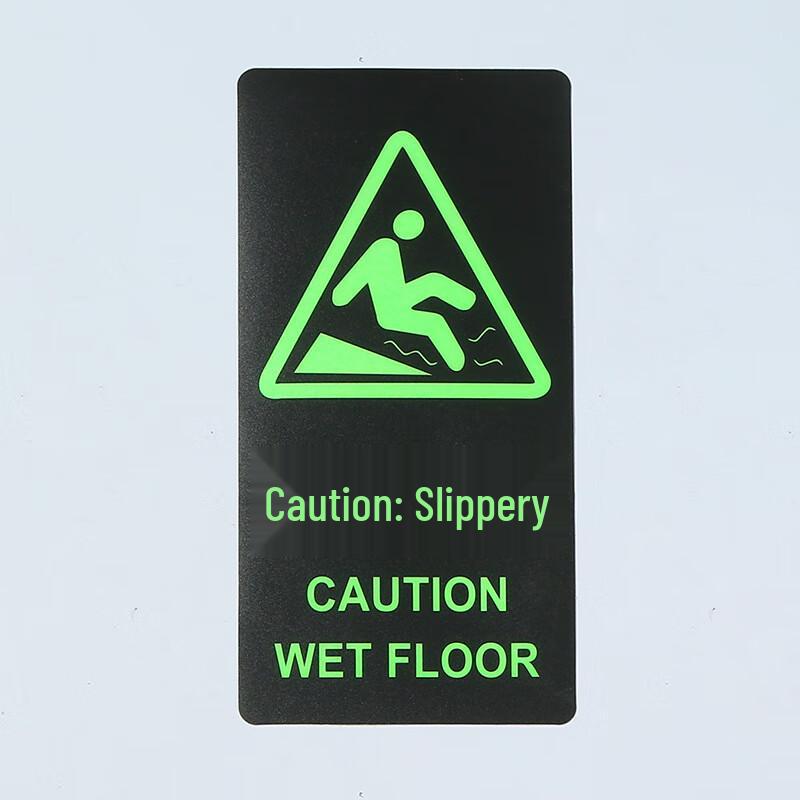 Black Scorpion Luminous PVC Emergency Exit Signs