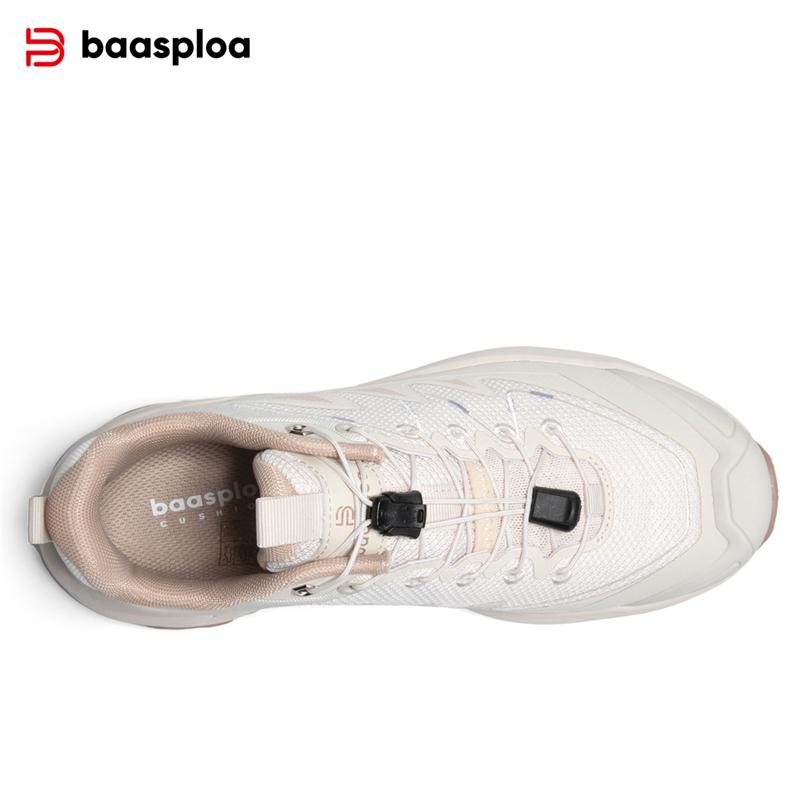 BAASPLOA Женская обувь для активного отдыха Нескользящая износостойкая сетчатая дышащая женская обувь для альпинизма и походов Модная женская спортивная обувь