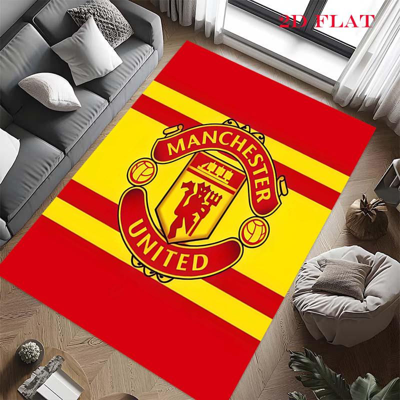 Ковер Man Utd для гостиной, спальни, дома, украшение дивана, нескользящий коврик для детских игр