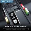 Для Volvo XC60 2018- S60 V60 2024 специальный ящик-органайзер для подлокотника, ящик-органайзер на боковой двери консоли КПП для S60 V60, аксессуары для автомобиля