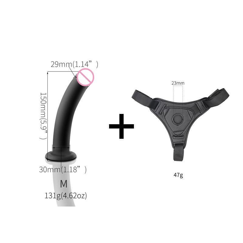 Men's Strap-on Realistic Penis Dildo Pants Anal Sex Toys for Women Men Women Gay Dildos Strapon Harness Belt Adult Games Lesbian
