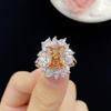 Sace Gems Классические кольца из медного сплава с цирконием, серьги, кулон, ожерелье, комплекты ювелирных изделий, подарки для свадебной вечеринки