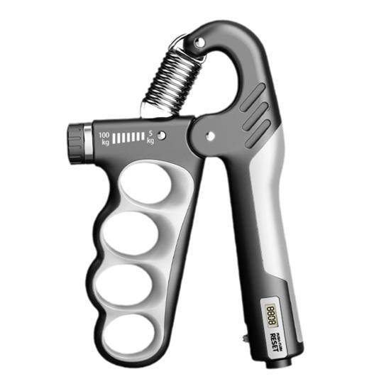 Силовой тренажер с ручным захватом, счетный, 5–100 кг, регулируемый, для мужчин и женщин, электронный тренажер для предплечий, укрепитель мышц, разработчик, оборудование для фитнеса