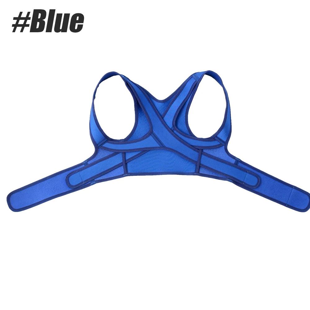 Спортивный Корректор осанки спины, женский корсет для осанки, тренажерный зал, мужской корректор осанки, пояс, жилет для коррекции позвоночника
