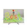 Colorful LED Light-Up Acrylic Drawing & Message Board for Kids