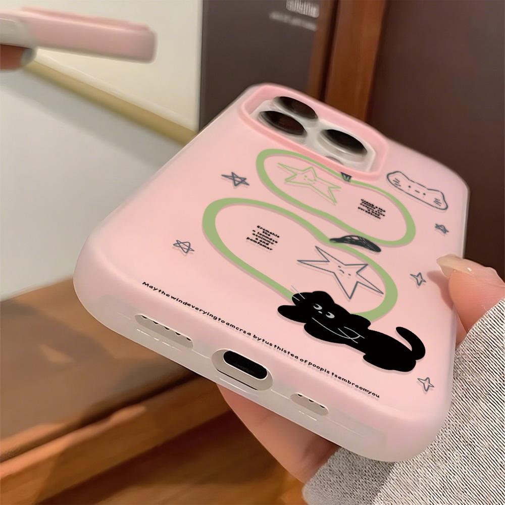 Расписной чехол для телефона для iPhone 15 11 13 14 для 15 16 Pro Max 12 13 16 Pro Милый Модный Смешной Чехол для телефона со шнурком Последние Рекомендации по самым продаваемым товарам