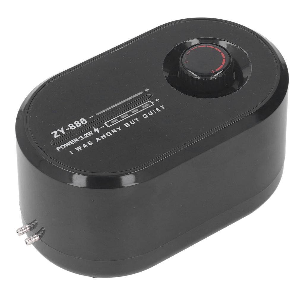 Кислородный воздушный насос для аквариума, двухслойная звукоизоляция, автомобильный литиевый аккумулятор, тихий воздушный насос для аквариума