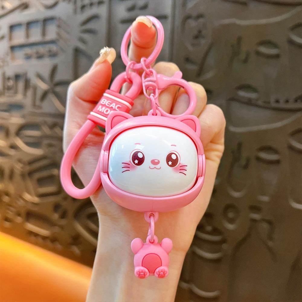 Брелок для ключей с изображением мультяшного лица, подвеска для школьного портфеля, креативная кукла, брелок для ключей, детская игрушка