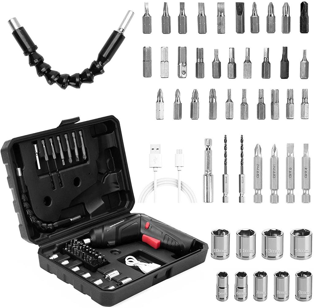 Набор прецизионных электрических отверток Nanrui Mini с аккумулятором и высоким крутящим моментом