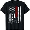 Ретро Американская Одежда для Рестлинга Флаг США Подарок для Рестлера Унисекс Футболка
