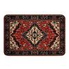 Vintage Oriental Bathroom Rug Non Slip Art Deco Bath Mat Boho Traditional Plush Shower Carpet Retro Floor Mat Home Decor