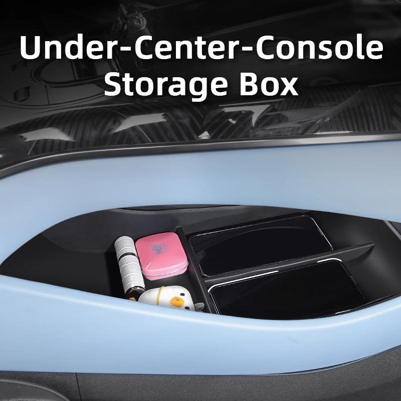 For BYD 2022-2025 Seal EV Storage Box Under Center Console Split Design Easy Organization Easy Disassembly and Installation