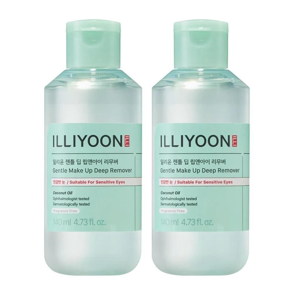 ILLIYOON Gentle Deep Lip & Eye Remover 140ml 1+1 Pack