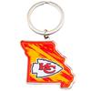 Kansas City Chiefs State Keyring
