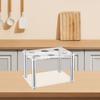 Flavor Holder Organizer, 6 Holes Lightweight Acrylic Organization Storage Rack Stand for Countertop