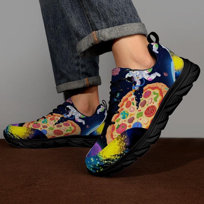 YRZL Men Sports Shoes Athletic Sneakers Running Lightweight Non Slip Comfortable Breathable Gym Training Walking Casual Shoes