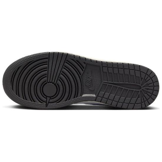 Jordan Air Jordan 1 Low SE GS Мокко Сине-Серые Детские Кроссовки  FQ8156-142