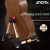 Складная стойка для гитары Anoma AGS-08 для электро-, акустических, классических гитар, бас-гитар и укулеле - Аксессуар для музыкальных инструментов