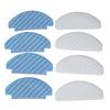 8 Pcs Mop Cloth for DEEBOT OZMO T8 T8aivi N8pro Plus Vacuum Cleaner Replacement Parts Cleaning Pads