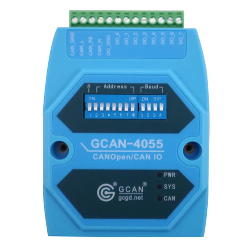 GCAN CANopen Distributed I/O Data Acquisition Modules
